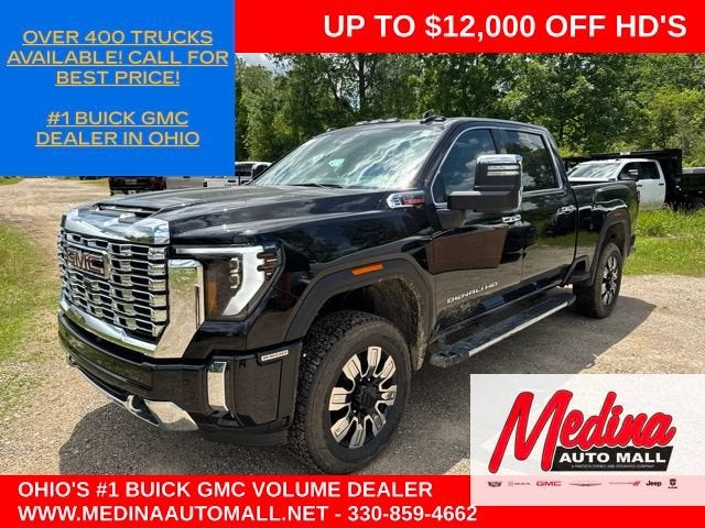 Onyx Black 2026 GMC Sierra 2500HD Pickup Truck Four-Wheel Drive Automatic
