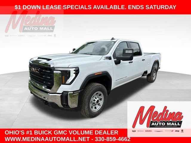 Summit White 2026 GMC Sierra 3500HD Pickup Truck Four-Wheel Drive Automatic