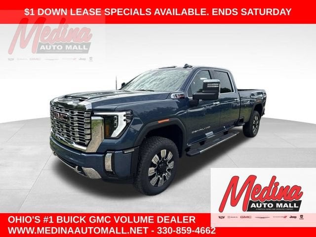 Downpour Metallic 2026 GMC Sierra 3500HD Pickup Truck Four-Wheel Drive Automatic