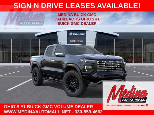 Onyx Black 2026 GMC Canyon Pickup Truck Four-Wheel Drive Automatic