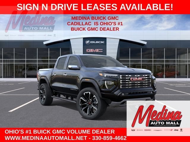 Onyx Black 2026 GMC Canyon Pickup Truck Four-Wheel Drive Automatic
