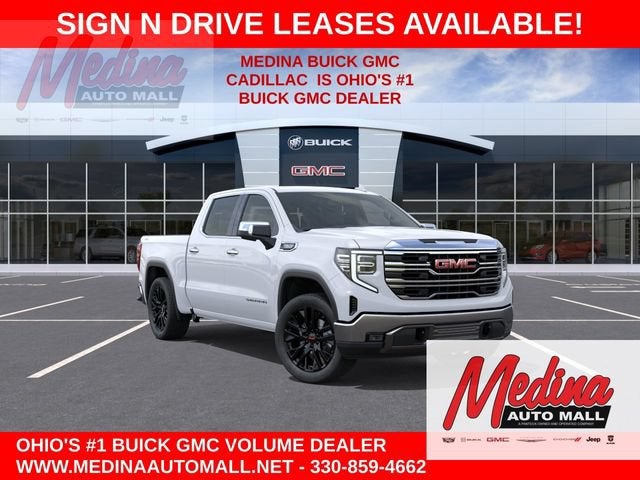 Glacier White Tricoat 2026 GMC Sierra 1500 Pickup Truck Four-Wheel Drive Automatic