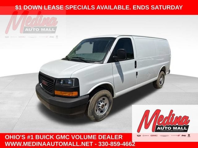 Summit White 2026 GMC Savana Cargo Van Rear-Wheel Drive Automatic