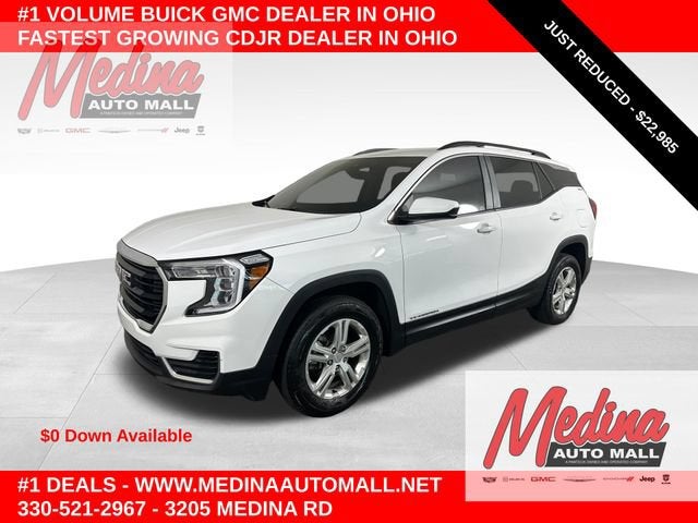 Summit White 2024 GMC Terrain SUV / Crossover All-Wheel Drive Automatic