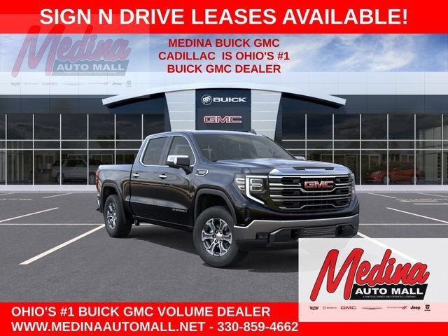 Onyx Black 2026 GMC Sierra 1500 Pickup Truck Four-Wheel Drive Automatic
