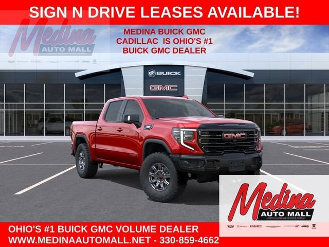 Volcanic Red Tintcoat 2026 GMC Sierra 1500 Pickup Truck Four-Wheel Drive Automatic