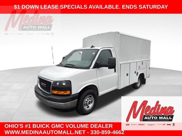 Summit White 2026 GMC Savana Chassis Van Rear-Wheel Drive Automatic