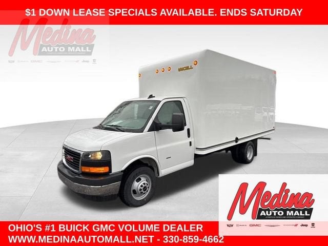 Summit White 2025 GMC Savana Chassis Van Rear-Wheel Drive Automatic