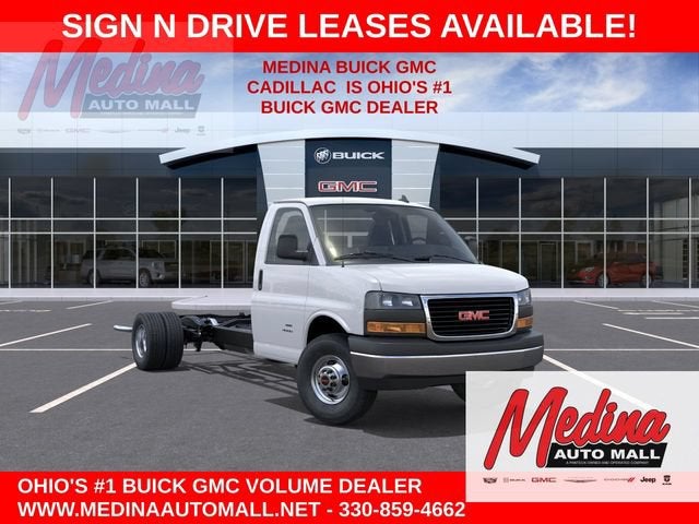 Summit White 2026 GMC Savana Chassis Van Rear-Wheel Drive Automatic