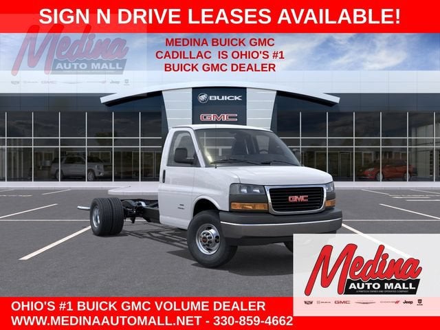 Summit White 2026 GMC Savana Chassis Van Rear-Wheel Drive Automatic