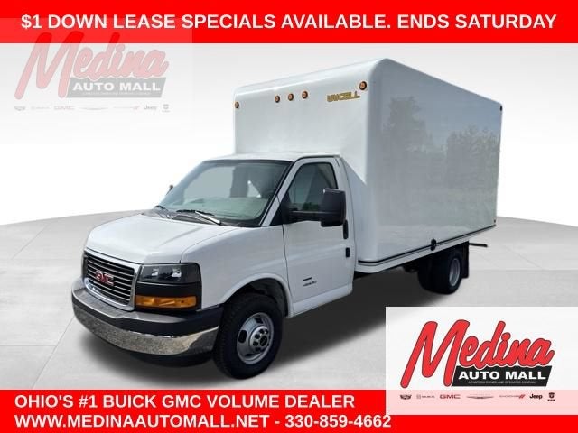 Summit White 2026 GMC Savana Chassis Van Rear-Wheel Drive Automatic