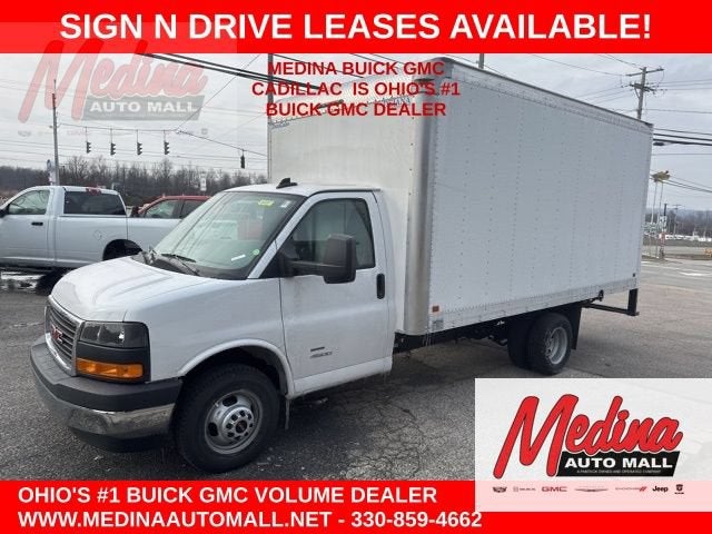 Summit White 2025 GMC Savana Chassis Van Rear-Wheel Drive Automatic