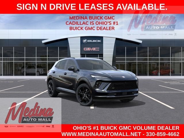 Black (Ebony Twilight Metallic) 2026 Buick Envision SUV / Crossover All-Wheel Drive Automatic