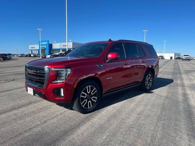 Volcanic Red Tintcoat 2024 GMC Yukon SUV / Crossover Four-Wheel Drive Automatic