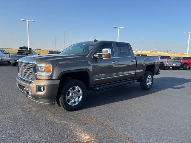 Bronze Alloy Metallic 2015 GMC Sierra 2500HD Pickup Truck Four-Wheel Drive Automatic