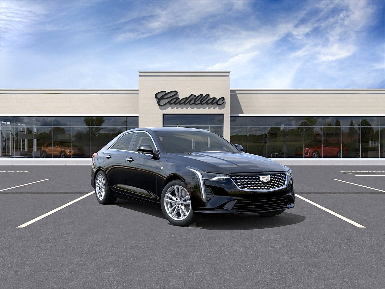 Black Raven 2026 Cadillac CT4 Sedan Rear-Wheel Drive Automatic
