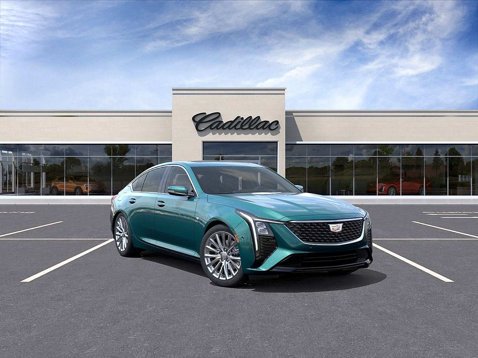Typhoon Metallic 2026 Cadillac CT5 Sedan Rear-Wheel Drive Automatic