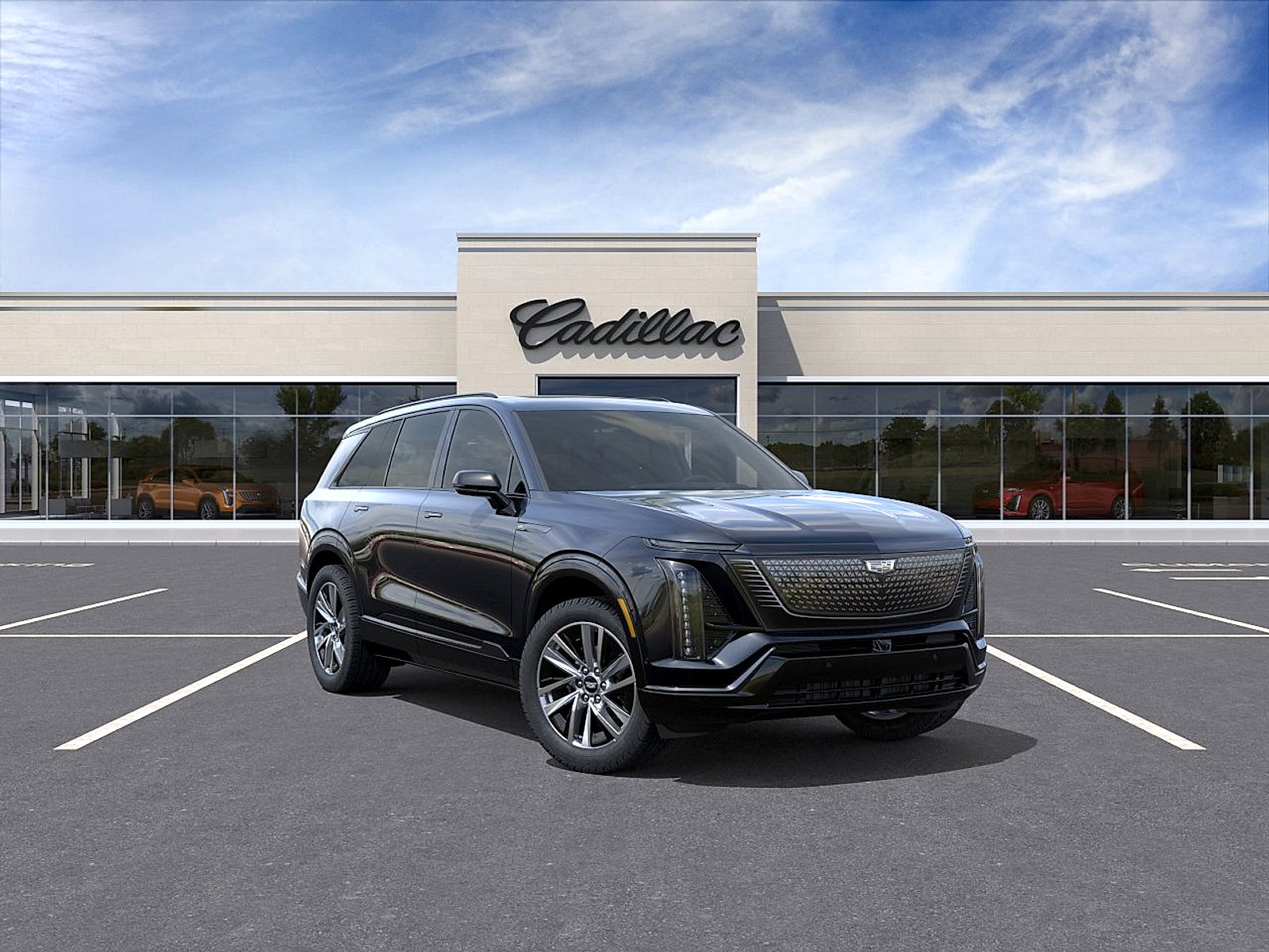 Stellar Black Metallic 2027 Cadillac VISTIQ SUV / Crossover All-Wheel Drive Automatic
