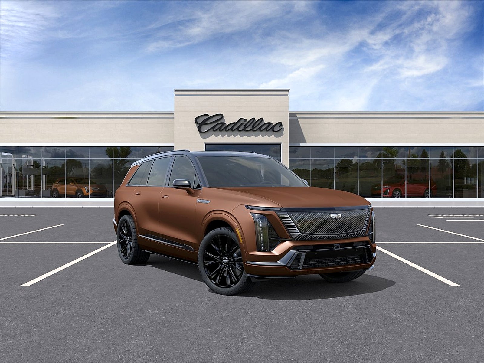 Adobe Frost 2027 Cadillac VISTIQ SUV / Crossover All-Wheel Drive Automatic