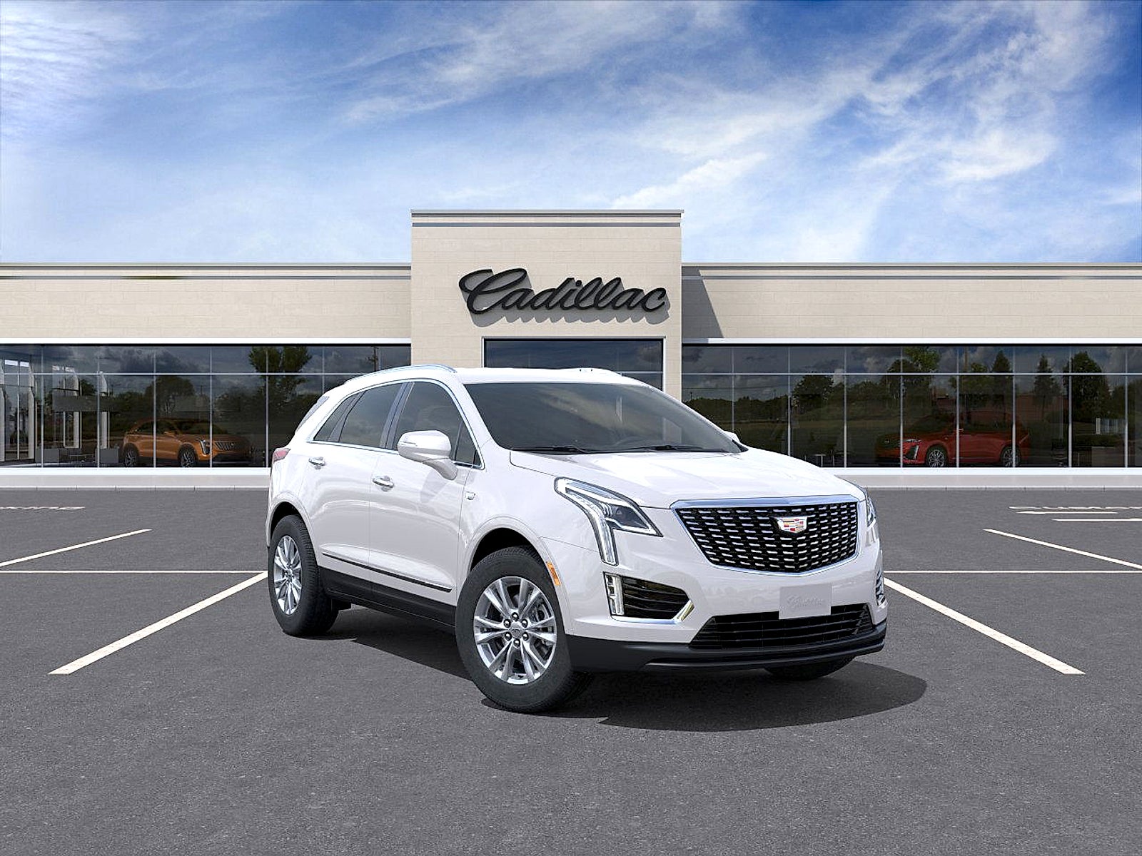 Crystal White Tricoat 2026 Cadillac XT5 SUV / Crossover Front-Wheel Drive Automatic