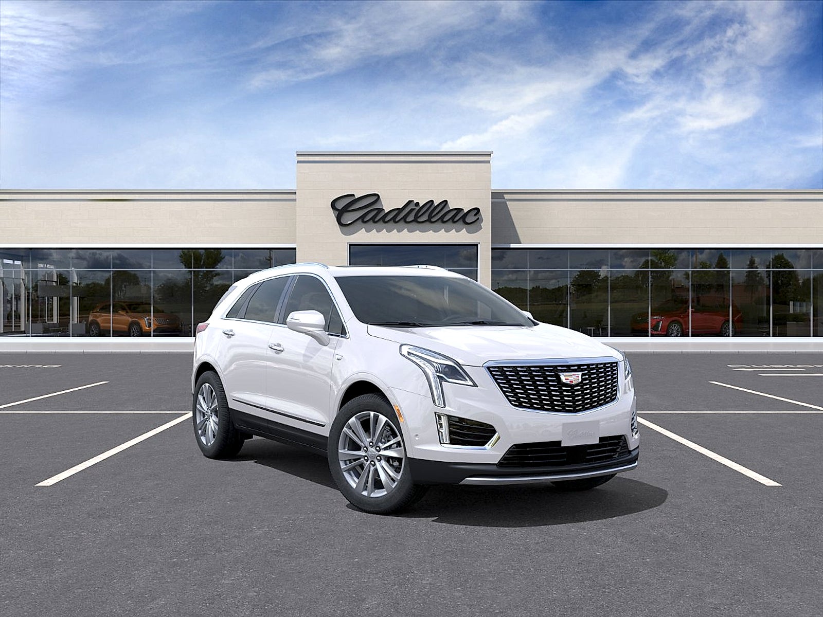 Crystal White Tricoat 2026 Cadillac XT5 SUV / Crossover Front-Wheel Drive Automatic