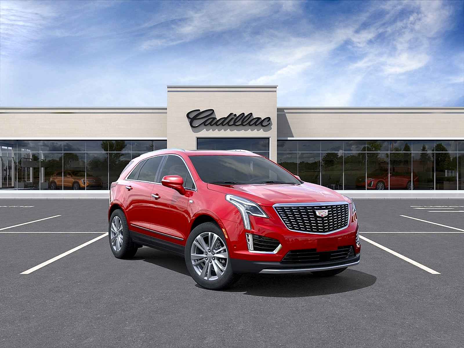 Radiant Red Tintcoat 2026 Cadillac XT5 SUV / Crossover Front-Wheel Drive Automatic