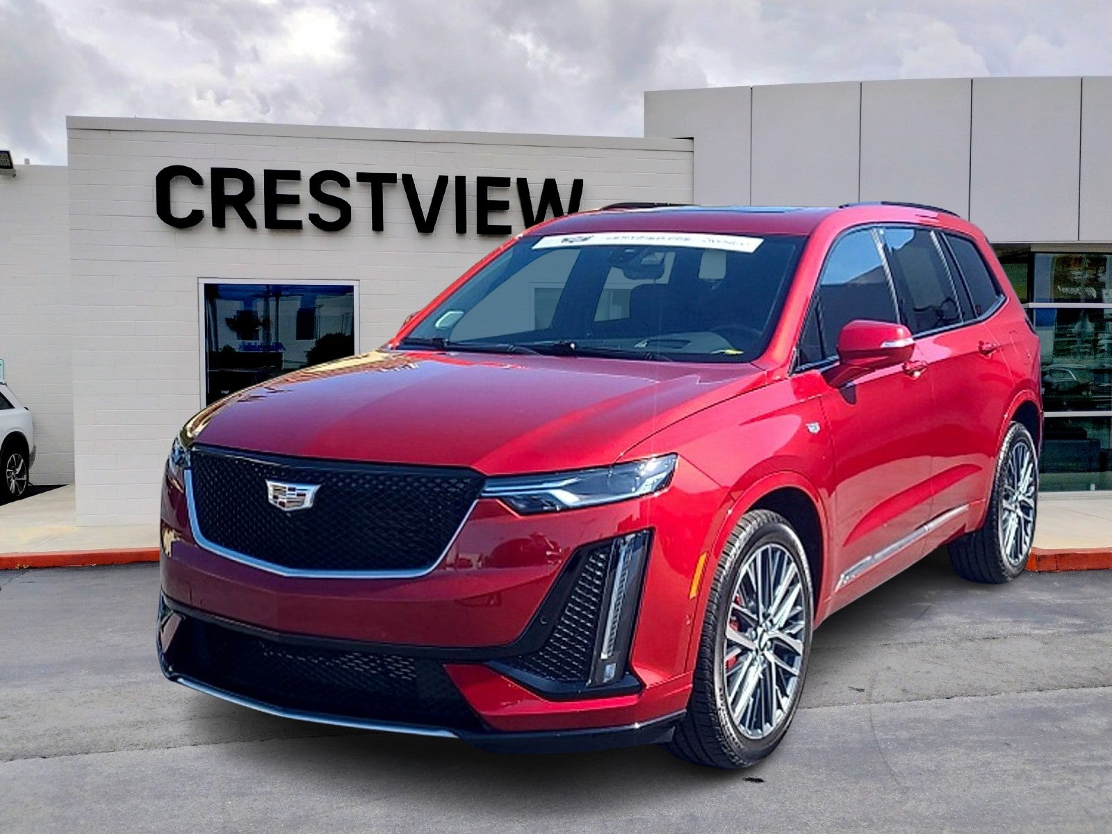 Radiant Red Tintcoat 2024 Cadillac XT6 SUV / Crossover Four-Wheel Drive Automatic