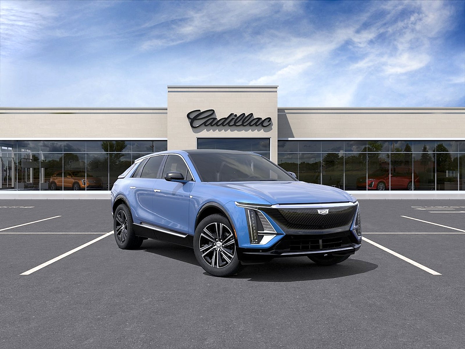 Blue Graphite Tricoat 2027 Cadillac LYRIQ SUV / Crossover Rear-Wheel Drive Automatic