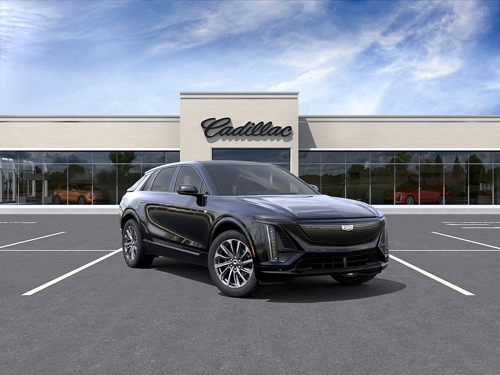 Stellar Black Metallic 2027 Cadillac LYRIQ SUV / Crossover All-Wheel Drive Automatic