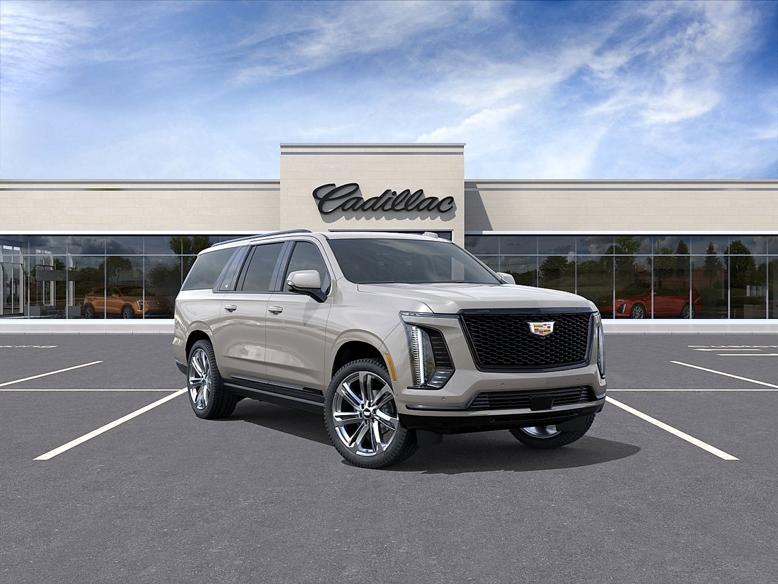 Sandstone 2027 Cadillac Escalade ESV SUV / Crossover Four-Wheel Drive Automatic
