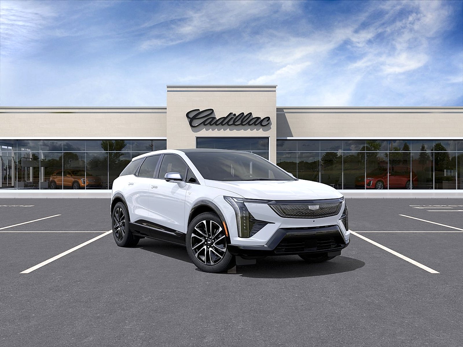 Vibrant White Tricoat 2027 Cadillac OPTIQ SUV / Crossover Rear-Wheel Drive Automatic