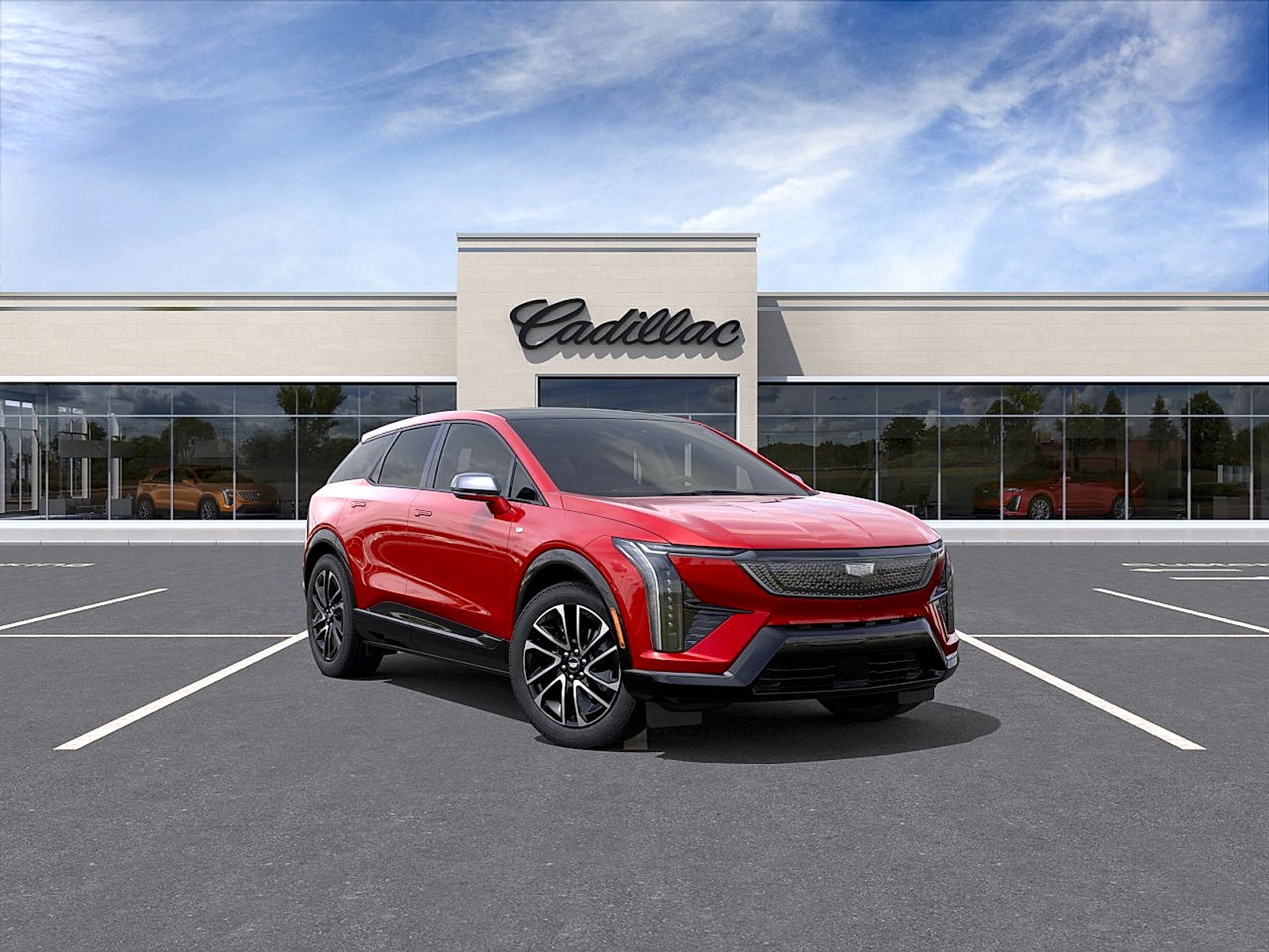 Radiant Red Tintcoat 2027 Cadillac OPTIQ SUV / Crossover Rear-Wheel Drive Automatic