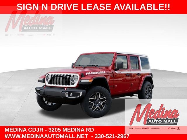 Firecracker Red Clear-Coat Exterior Paint 2026 Jeep Wrangler SUV / Crossover Four-Wheel Drive 8-Speed Automatic