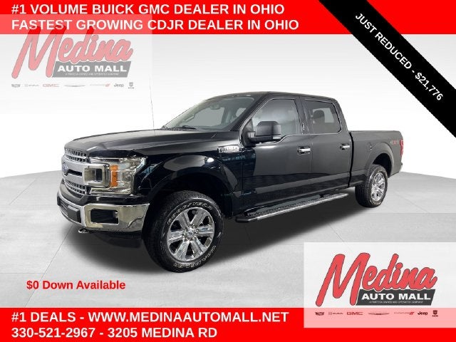 Shadow Black 2018 Ford F-150 Pickup Truck Four-Wheel Drive Automatic