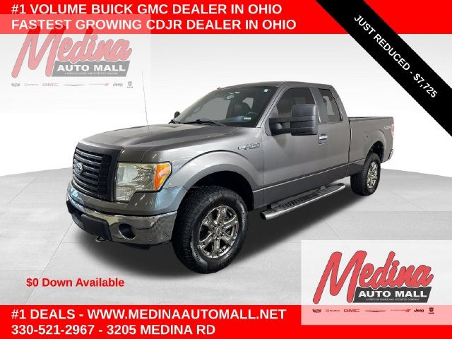 Sterling Gray Metallic 2011 Ford F-150 Pickup Truck Four-Wheel Drive Automatic