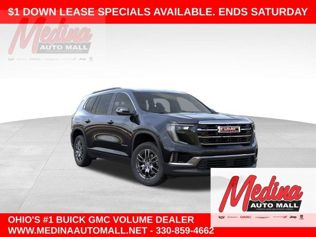 Black (Ebony Twilight Metallic) 2026 GMC Acadia SUV / Crossover Front-Wheel Drive 8-Speed Automatic