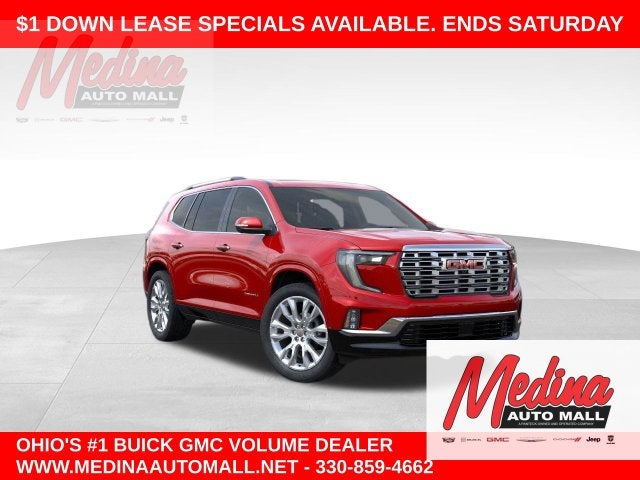 Volcanic Red Tintcoat 2026 GMC Acadia SUV / Crossover Four-Wheel Drive 8-Speed Automatic