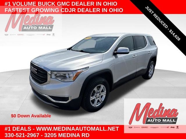 Quicksilver Metallic 2019 GMC Acadia SUV / Crossover Front-Wheel Drive 6-Speed Automatic