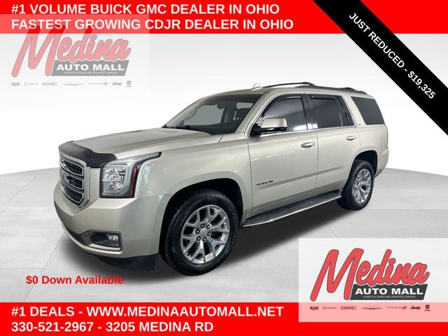 Champagne Silver Metallic 2015 GMC Yukon SUV / Crossover 4X2 Automatic