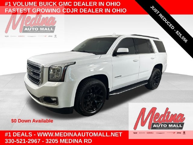 Summit White 2020 GMC Yukon SUV / Crossover Four-Wheel Drive Automatic