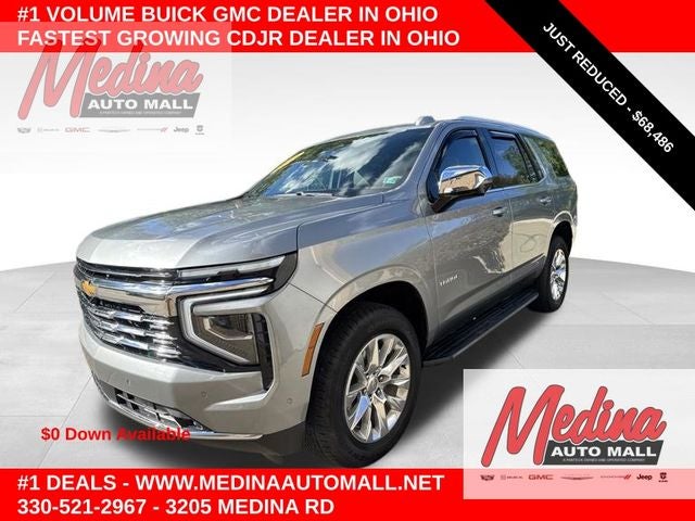 Sterling Gray Metallic 2025 Chevrolet Tahoe SUV / Crossover Four-Wheel Drive Automatic