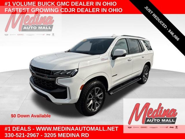 Summit White 2022 Chevrolet Tahoe SUV / Crossover Four-Wheel Drive Automatic