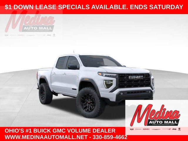Summit White 2026 GMC Canyon Pickup Truck Four-Wheel Drive 8-Speed Automatic