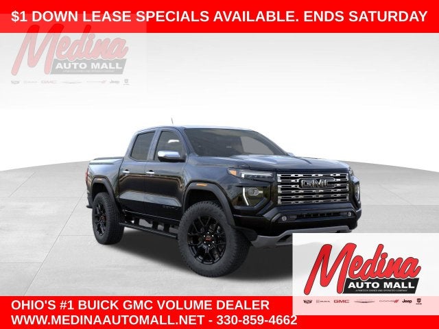 Onyx Black 2026 GMC Canyon Pickup Truck Four-Wheel Drive 8-Speed Automatic