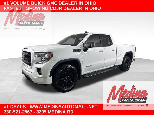 Summit White 2021 GMC Sierra 1500 Pickup Truck Four-Wheel Drive Automatic