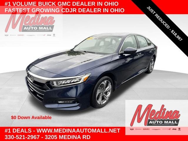 Still Night Pearl 2020 Honda Accord Sedan Front-Wheel Drive Continuously Variable Transmission