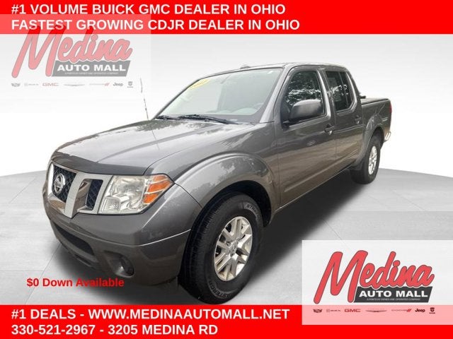 Gray (Gun Metallic) 2017 Nissan Frontier Pickup Truck 4X2 5-Speed Automatic Overdrive