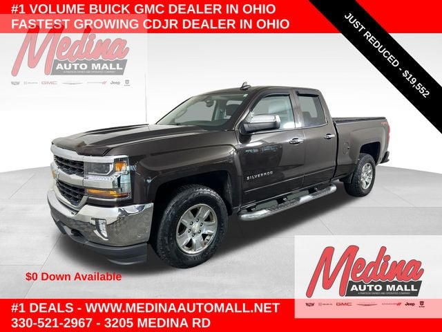 Havana Metallic 2018 Chevrolet Silverado 1500 Pickup Truck Four-Wheel Drive 6-Speed Automatic Overdrive