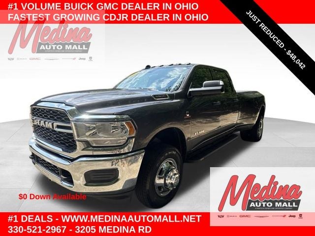 Gray (Granite Crystal Metallic Clearcoat) 2022 RAM 3500 Pickup Truck Four-Wheel Drive Automatic