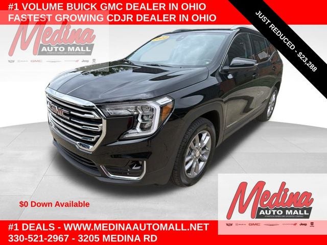 Black (Ebony Twilight Metallic) 2022 GMC Terrain SUV / Crossover All-Wheel Drive 9-Speed Automatic